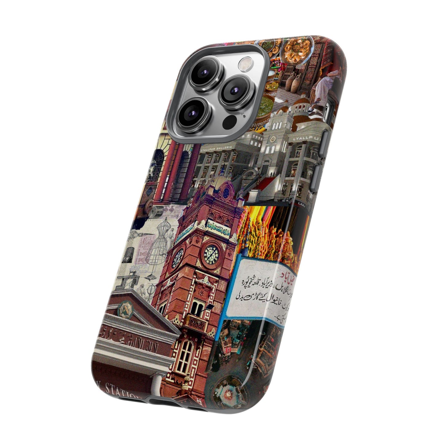 Postcard from Faisalabad – The Textile Heartbeat Phone Case