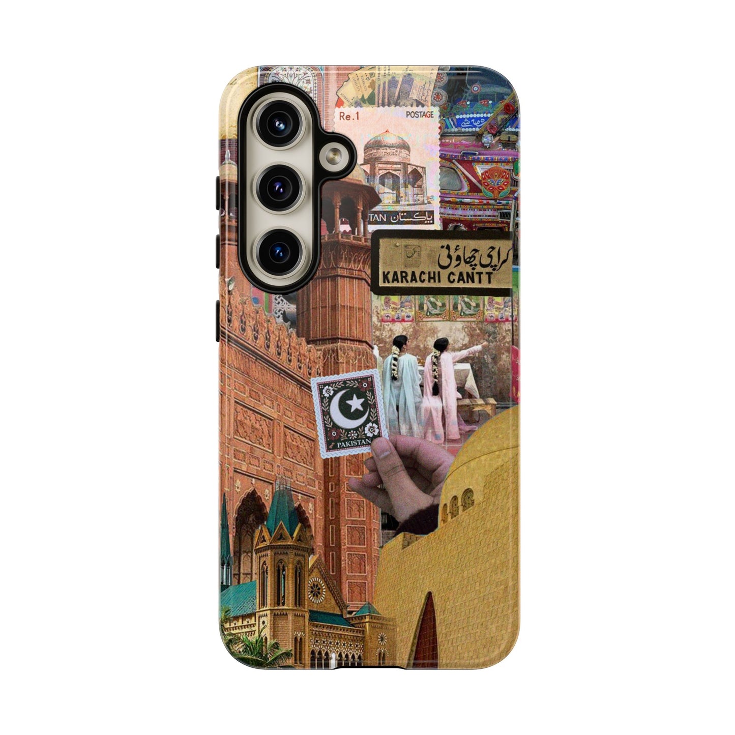 Postcard from Karachi – The City of Lights Phone Case