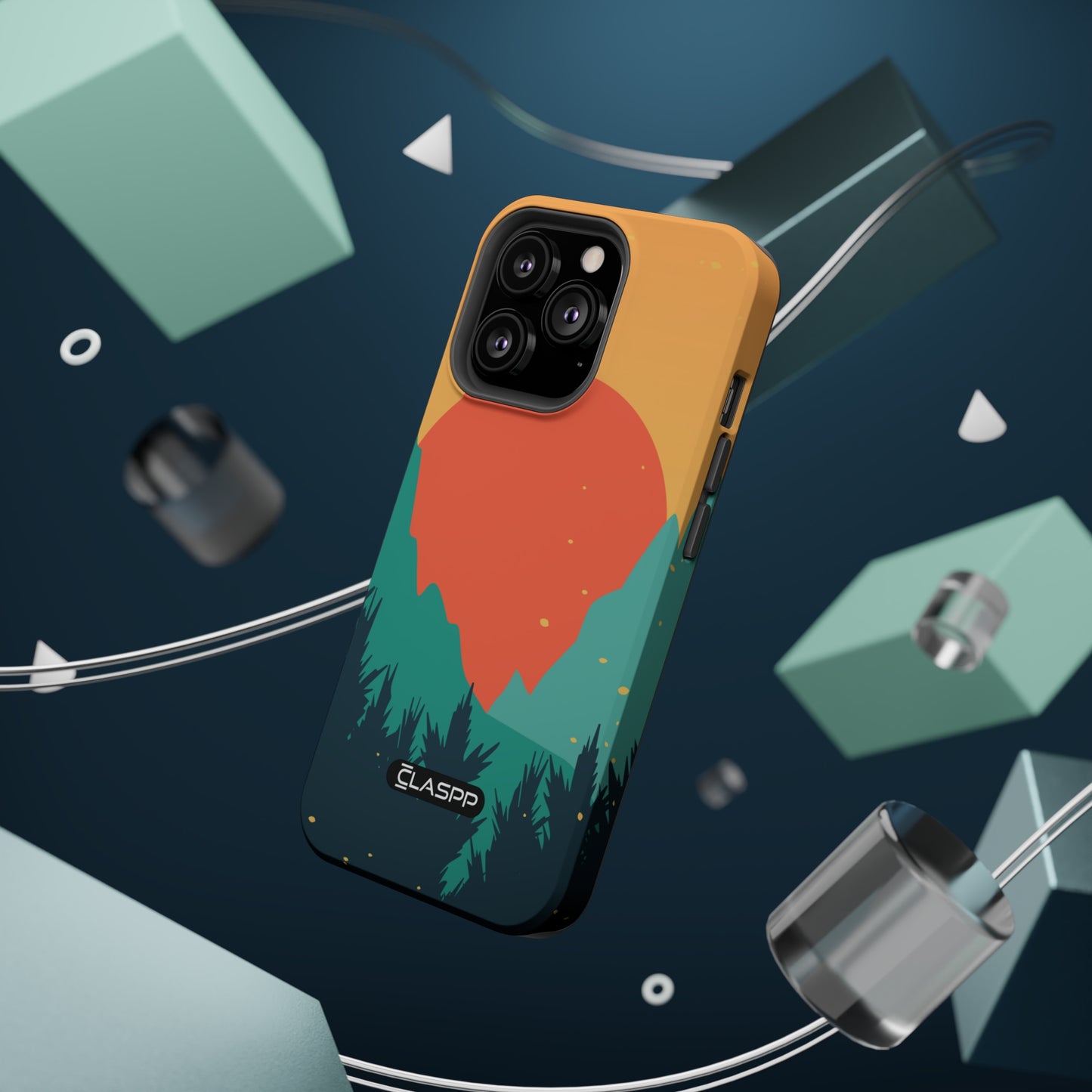 Phoenix Peak | Monta Vista | MagSafe Hardshell Dual Layer Phone Case