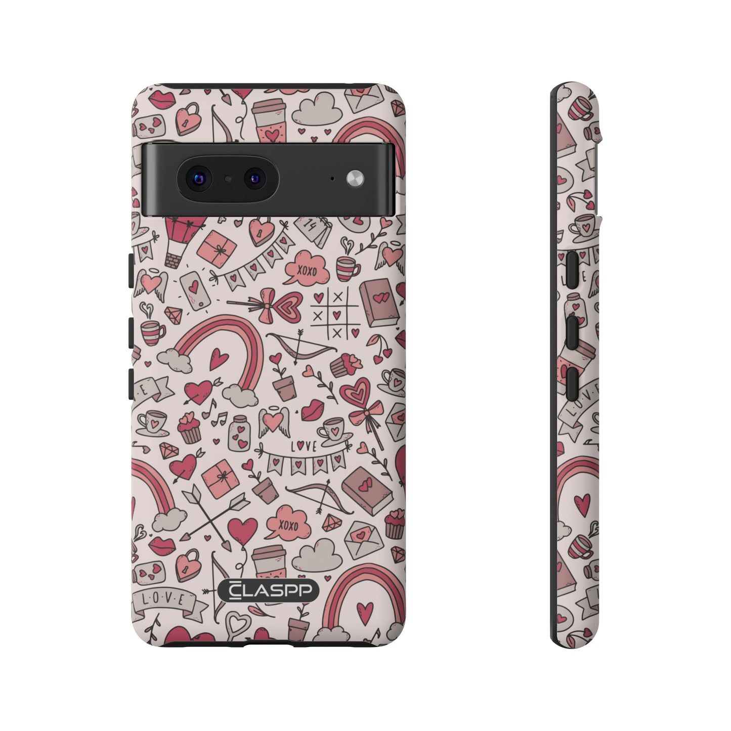 Trendy Treat Tokens | Valentine's Day | Hardshell Dual Layer Phone Case