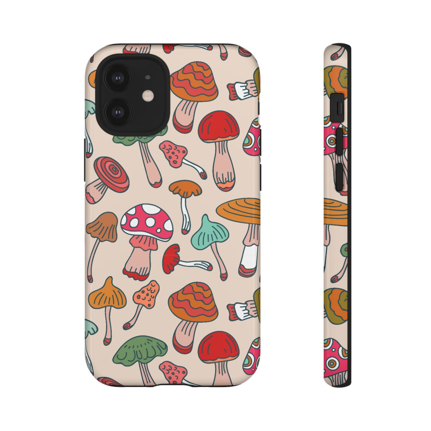 Phone Case - Wild Mushroom Design, Tough Cases for Extra Protection
