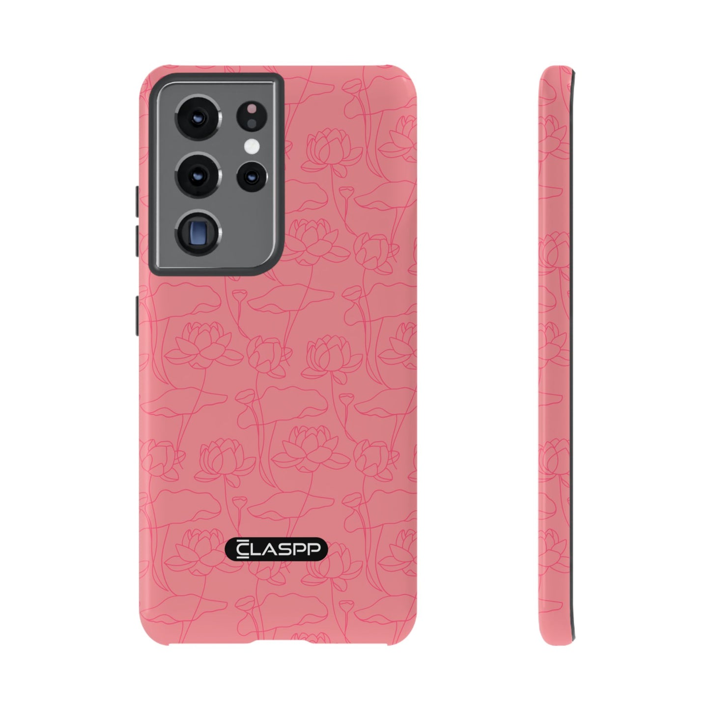 Festive Pink | Christmas | Hardshell Dual Layer Phone Case