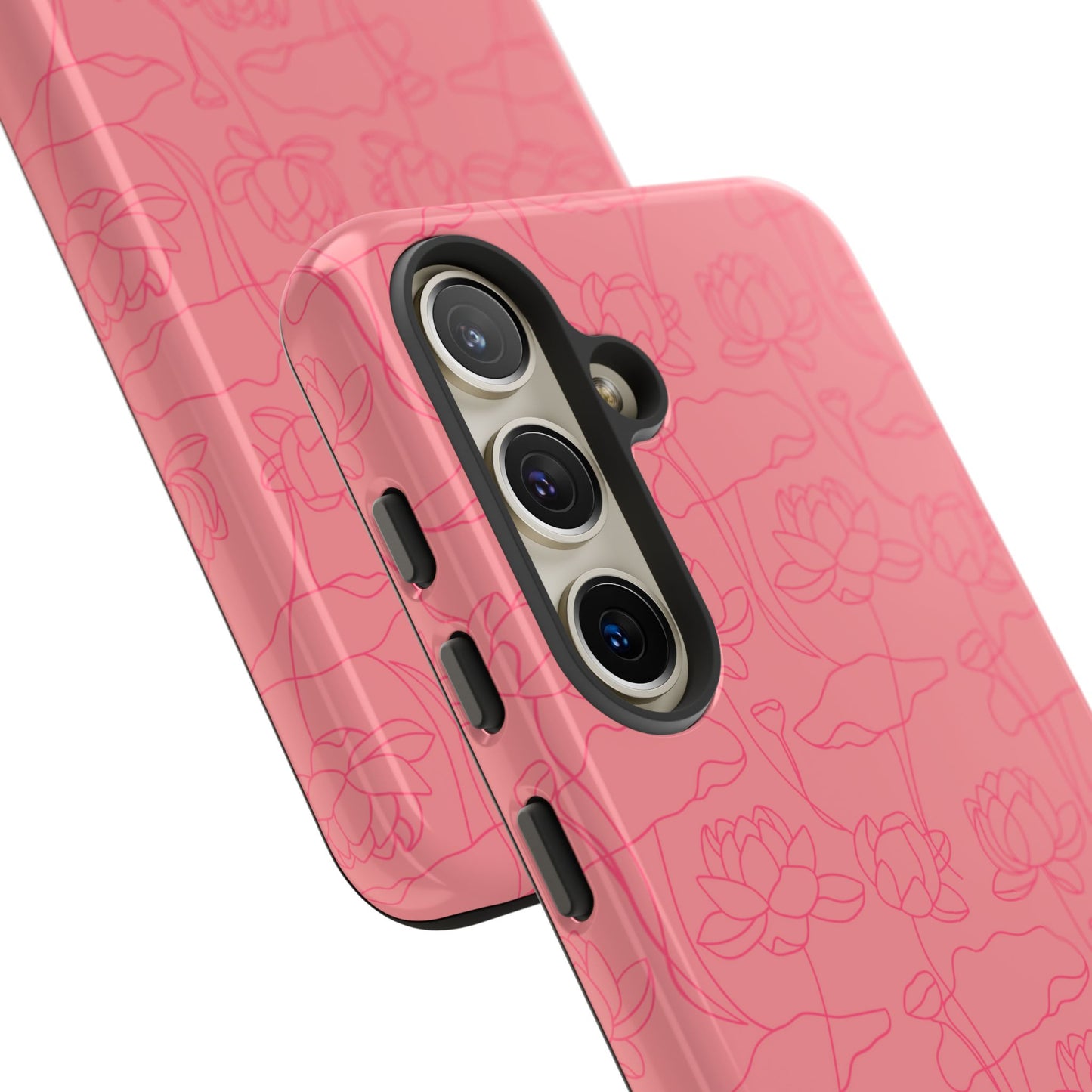 Festive Pink | Christmas | Hardshell Dual Layer Phone Case