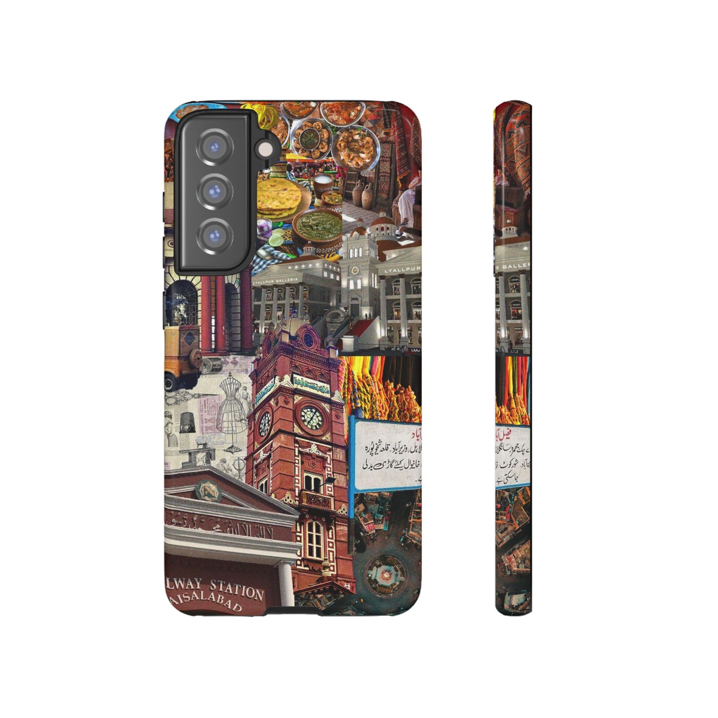 Postcard from Faisalabad – The Textile Heartbeat Phone Case