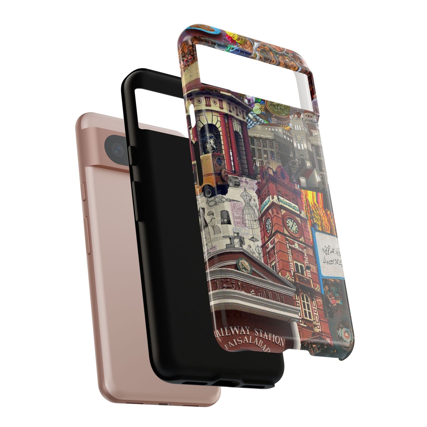 Postcard from Faisalabad – The Textile Heartbeat Phone Case