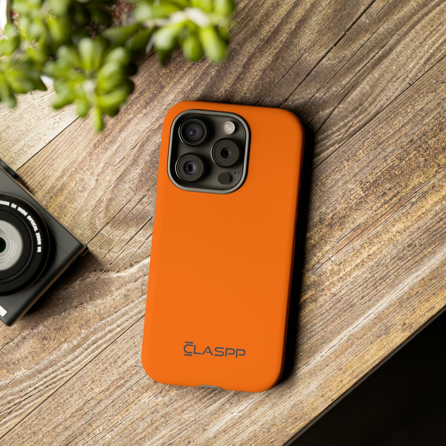 Tangerine Orange | Hardshell Dual Layer Phone Case