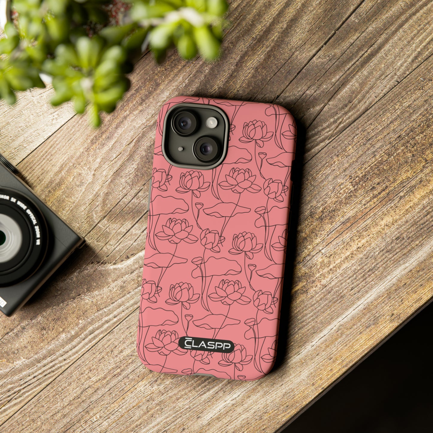 Persian Pink Rose | Hardshell Dual Layer Phone Case