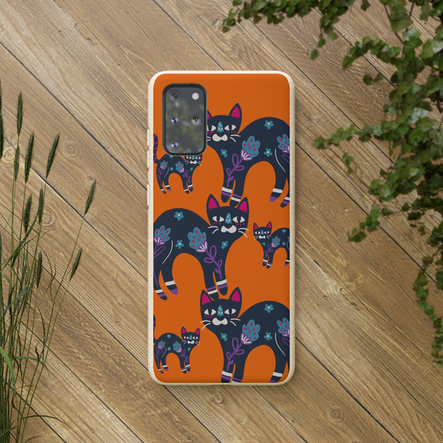 Posh Cat - Spooky#1 | Plant-Based Biodegradable Phone Case