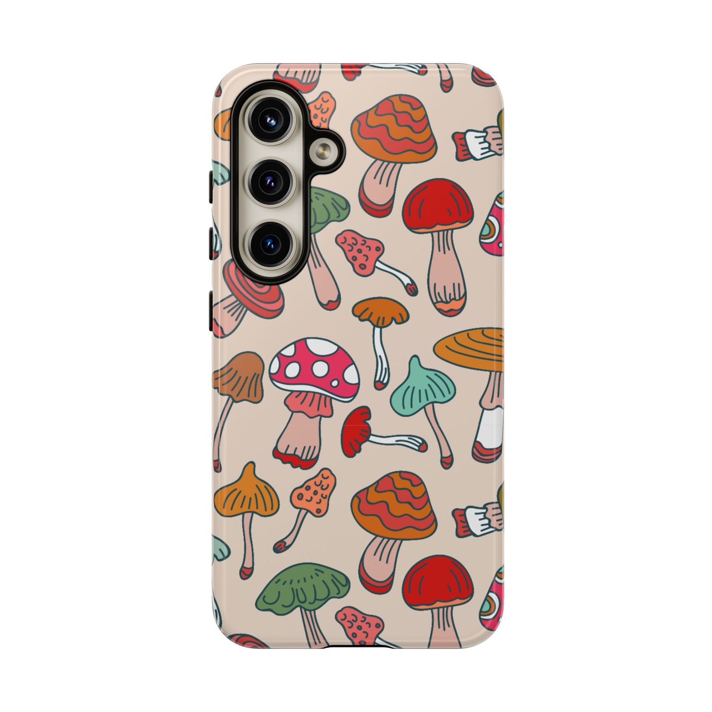 Phone Case - Wild Mushroom Design, Tough Cases for Extra Protection