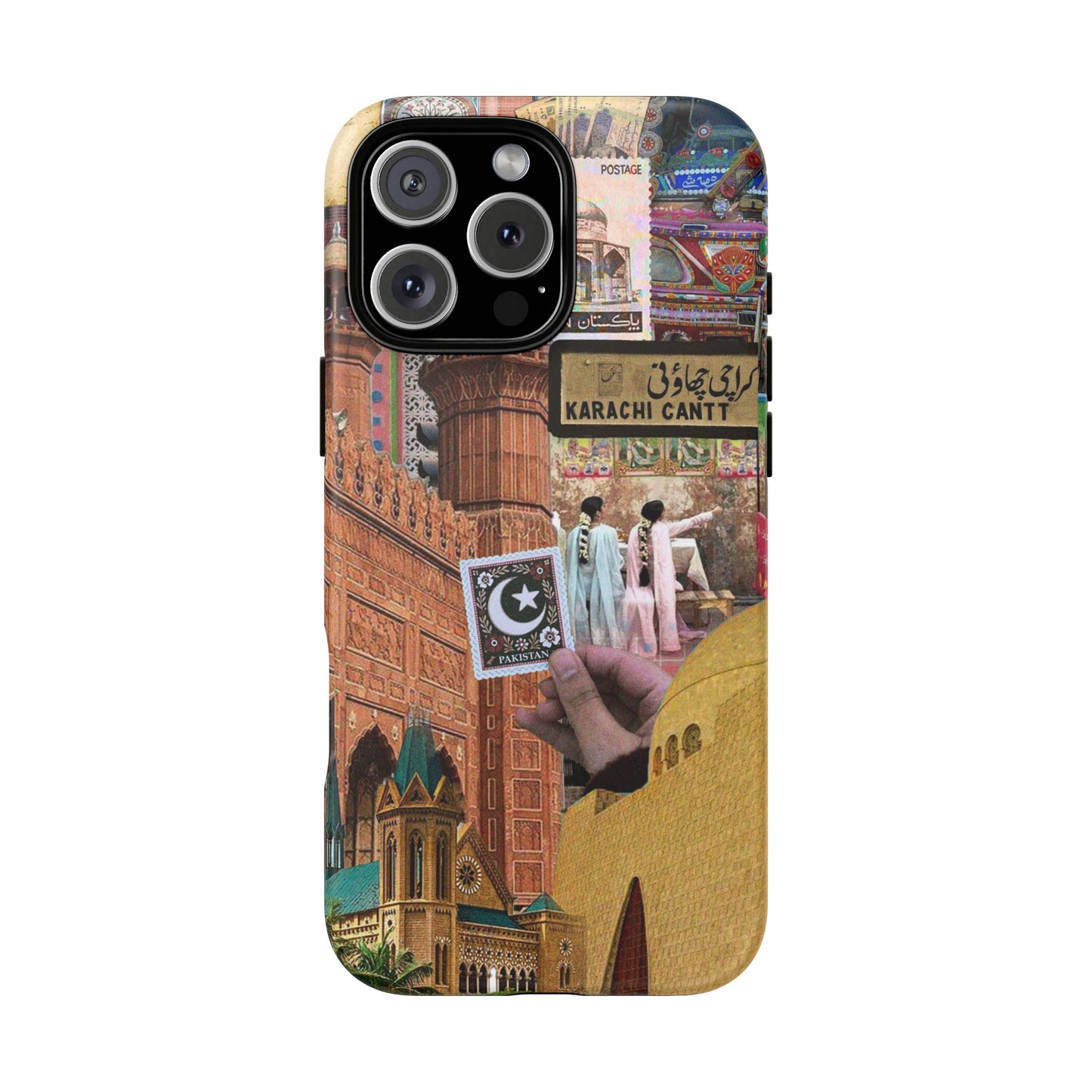 Postcard from Karachi – The City of Lights Phone Case