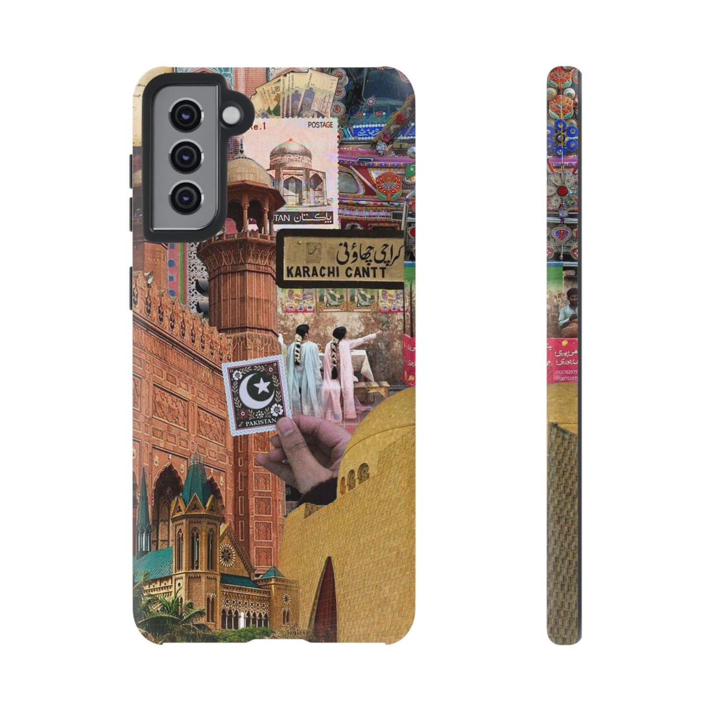 Postcard from Karachi – The City of Lights Phone Case