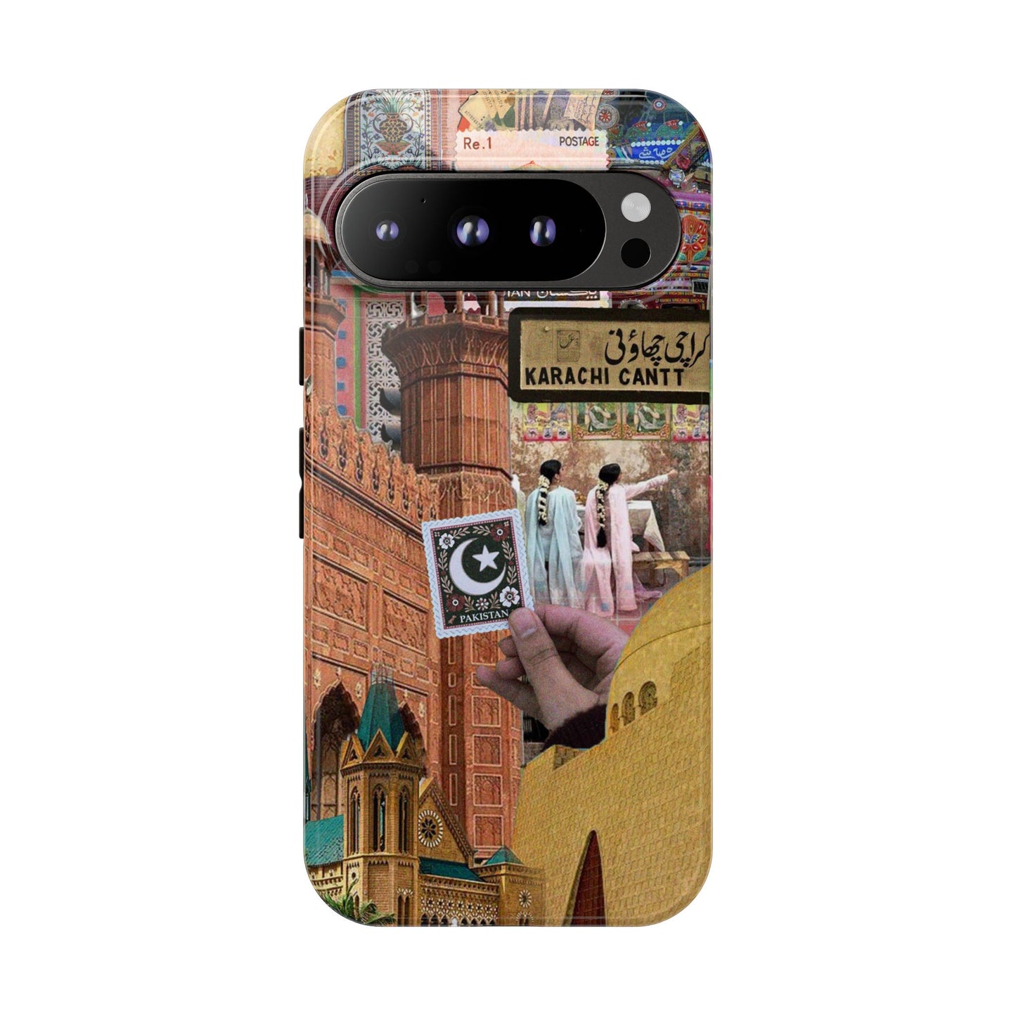 Postcard from Karachi – The City of Lights Phone Case