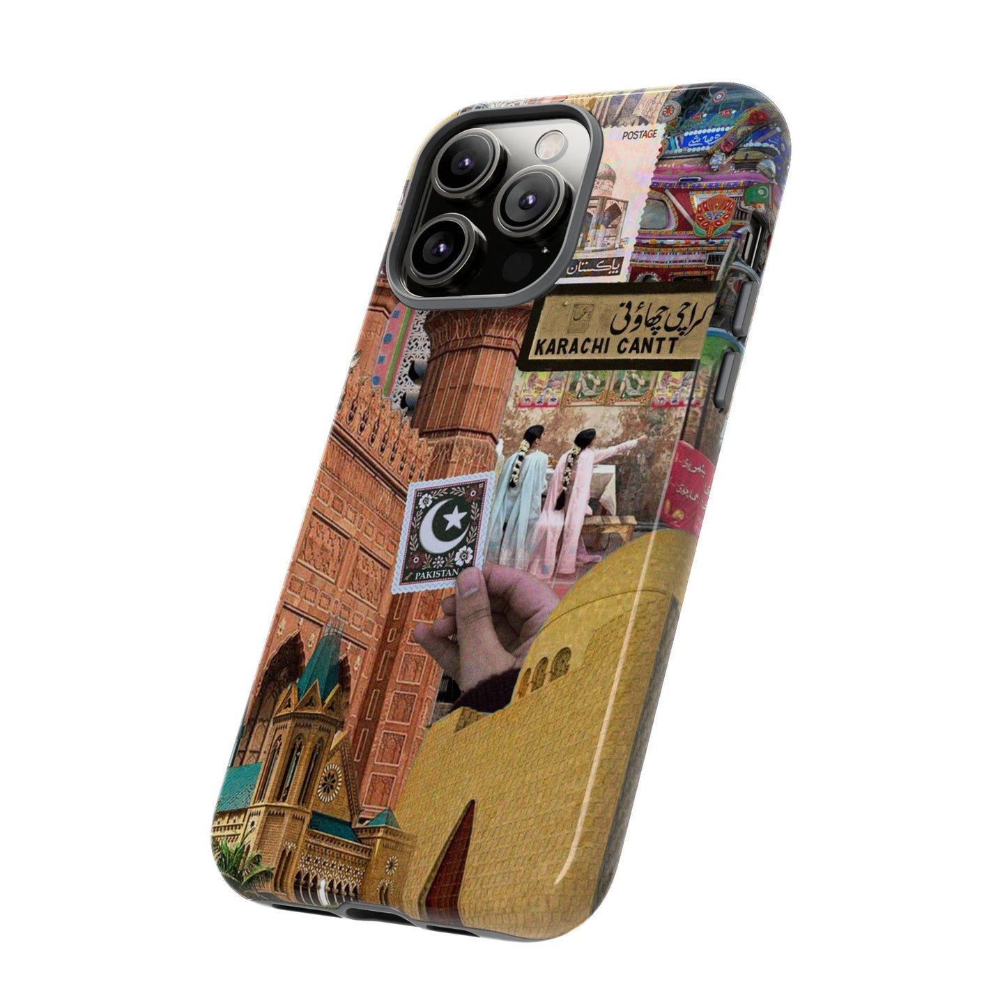 Postcard from Karachi – The City of Lights Phone Case