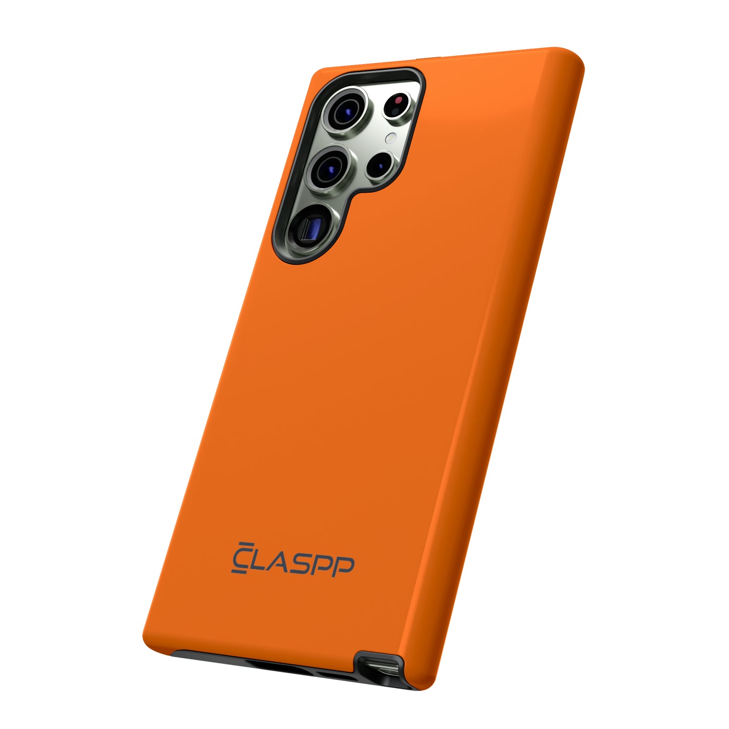 Tangerine Orange | Hardshell Dual Layer Phone Case