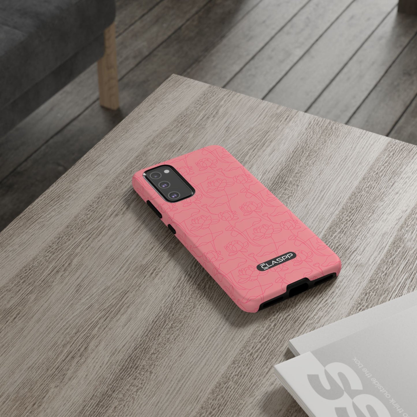 Festive Pink | Christmas | Hardshell Dual Layer Phone Case