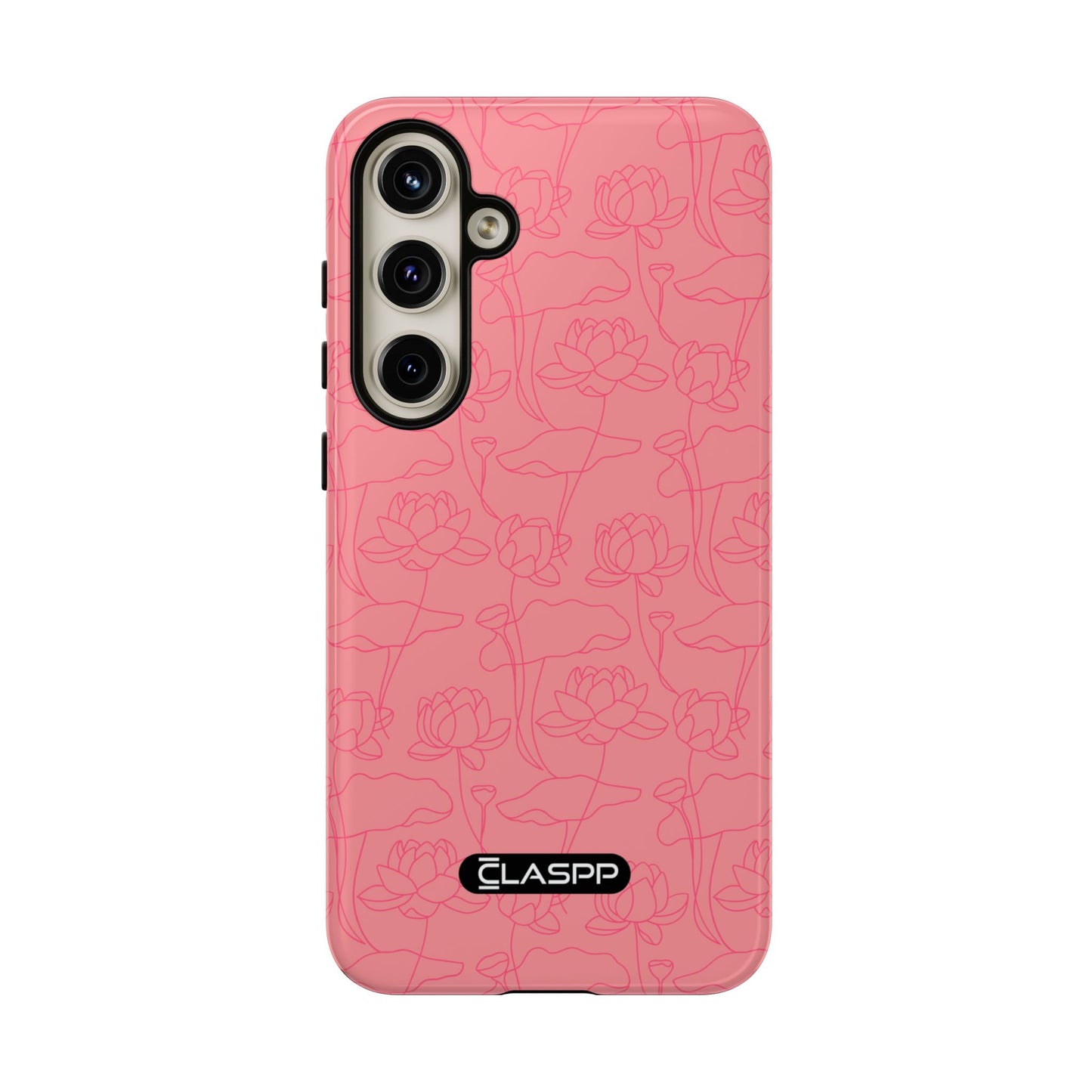 Festive Pink | Christmas | Hardshell Dual Layer Phone Case