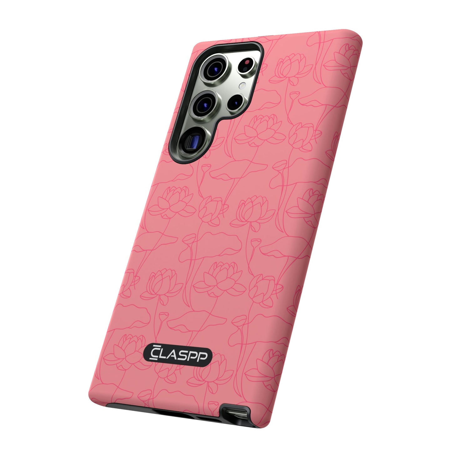 Festive Pink | Christmas | Hardshell Dual Layer Phone Case