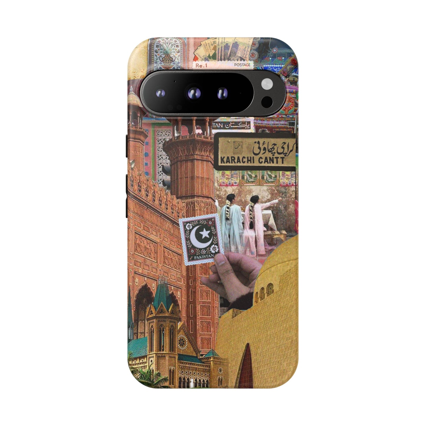 Postcard from Karachi – The City of Lights Phone Case