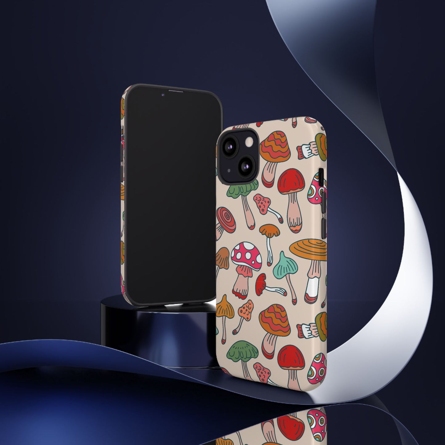 Phone Case - Wild Mushroom Design, Tough Cases for Extra Protection