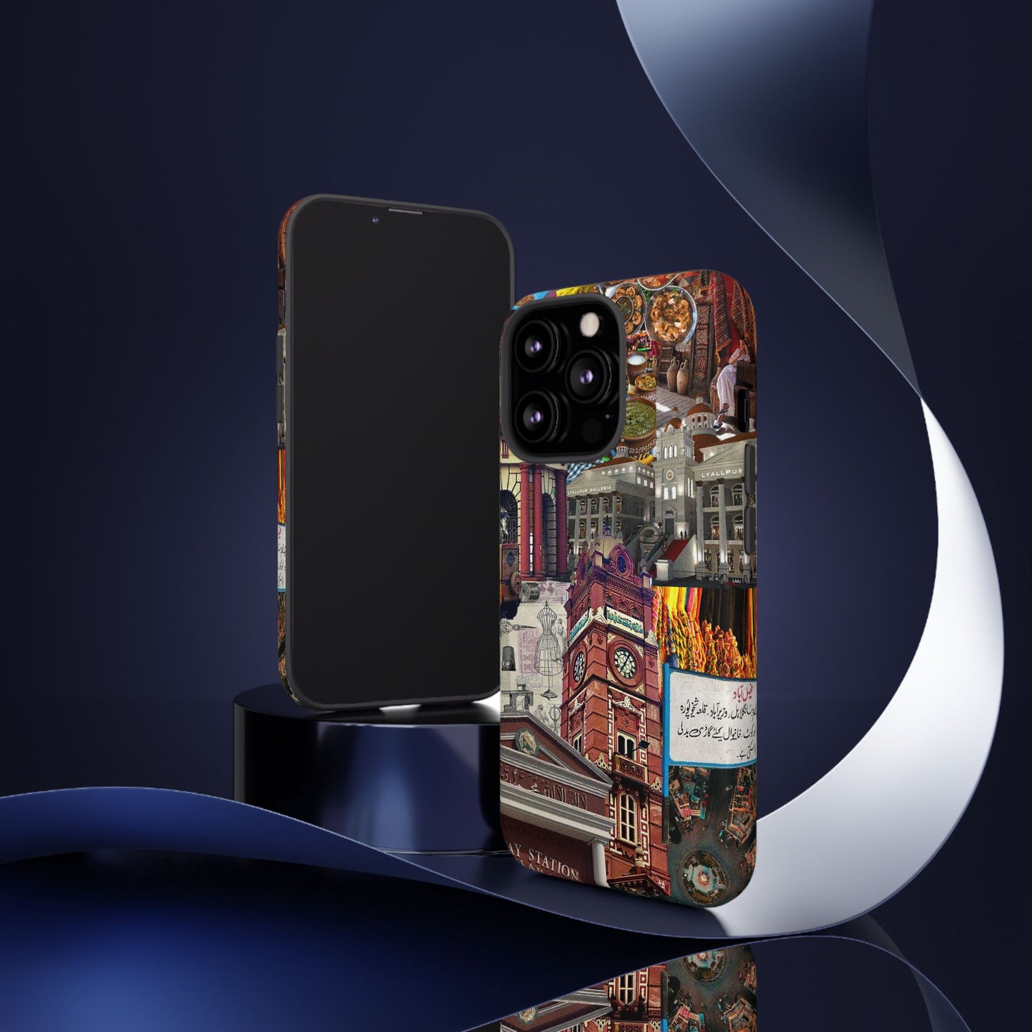 Postcard from Faisalabad – The Textile Heartbeat Phone Case