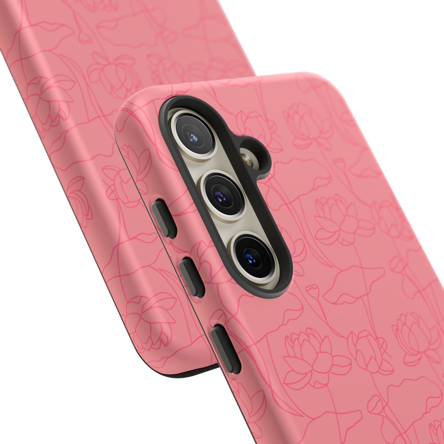 Festive Pink | Christmas | Hardshell Dual Layer Phone Case