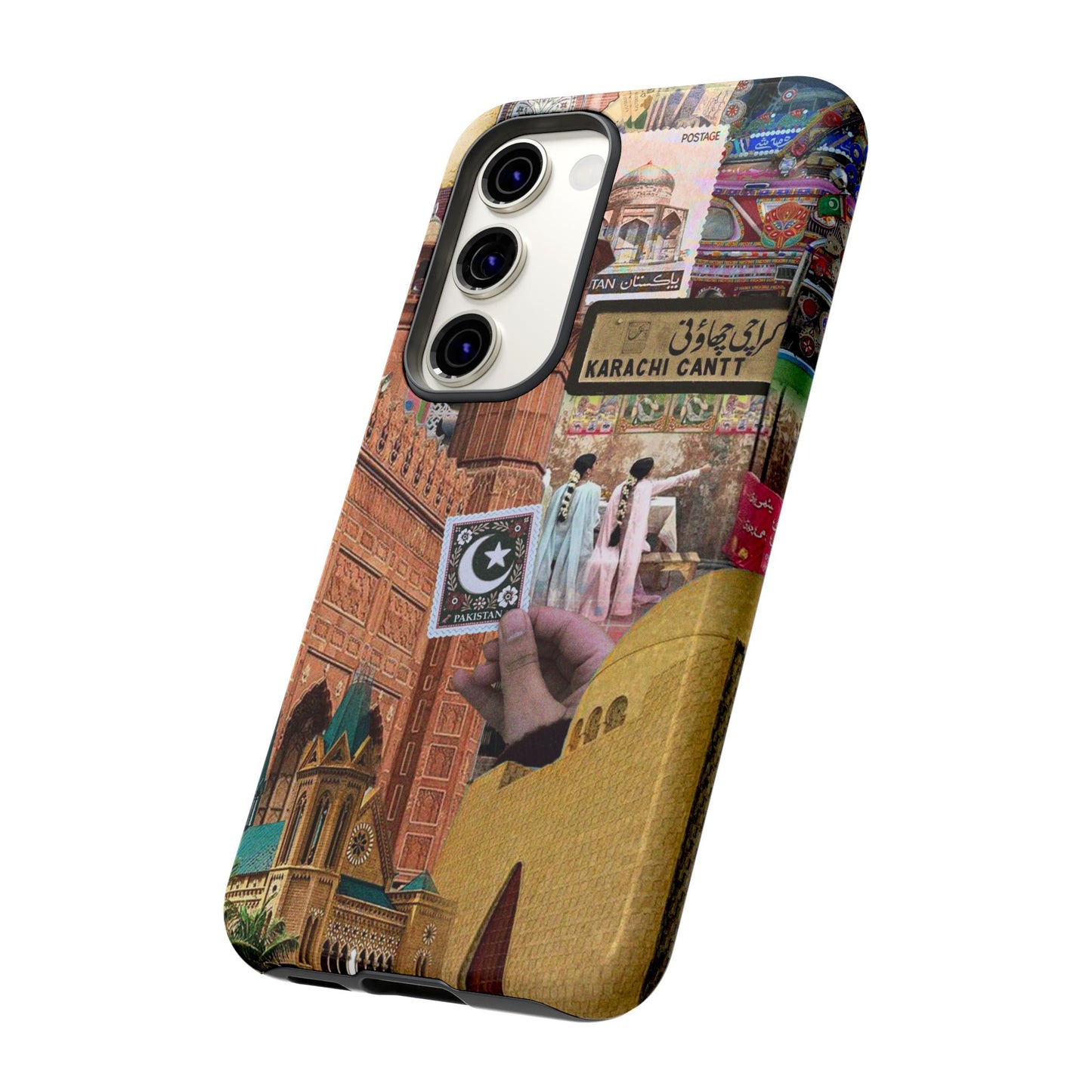 Postcard from Karachi – The City of Lights Phone Case