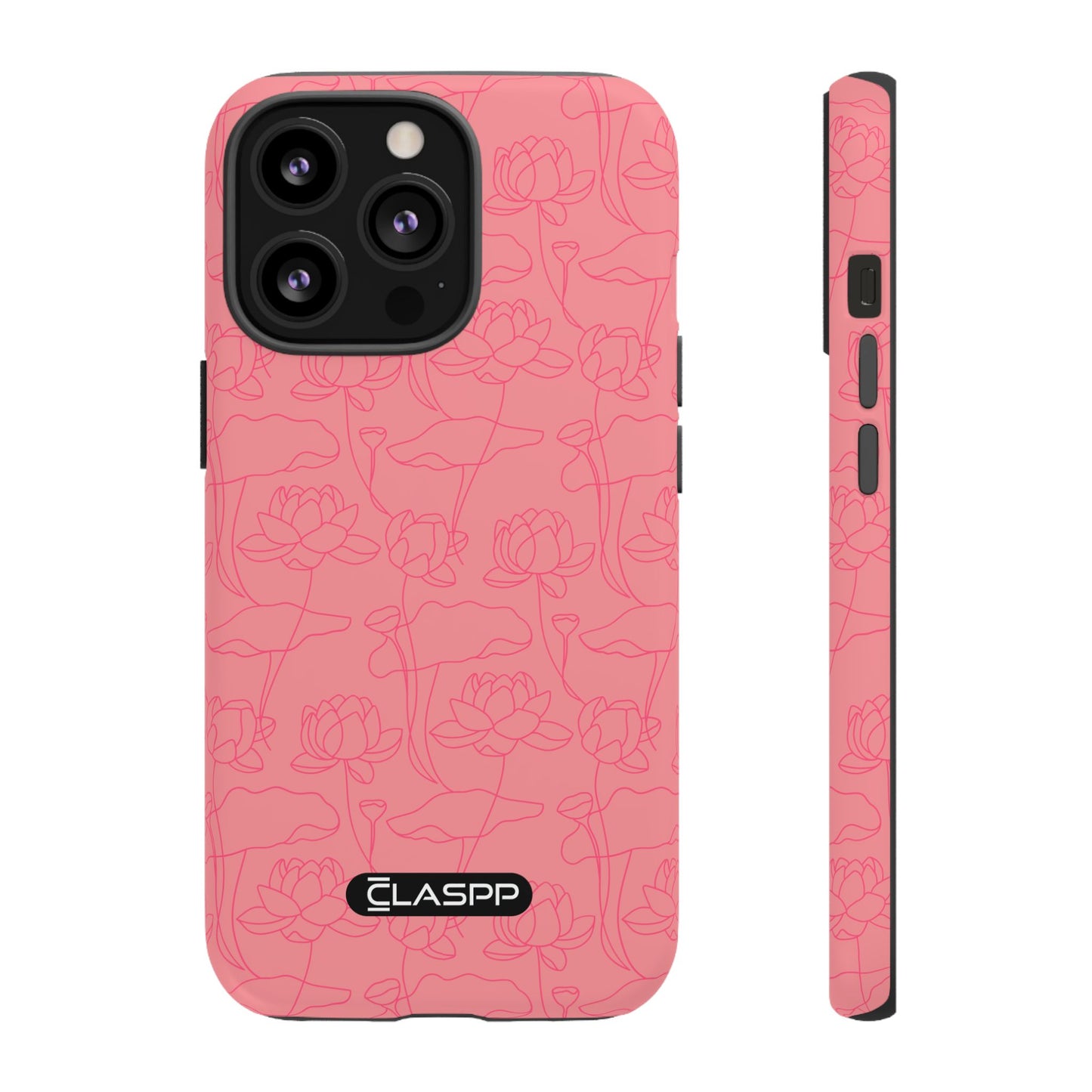 Festive Pink | Christmas | Hardshell Dual Layer Phone Case