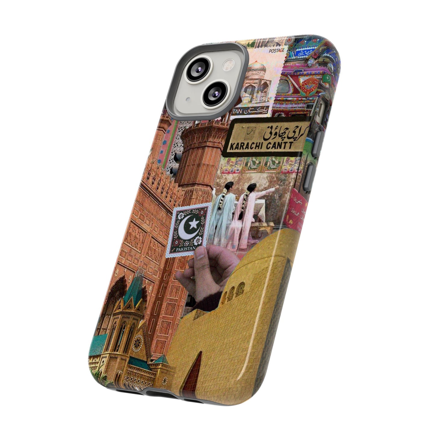 Postcard from Karachi – The City of Lights Phone Case