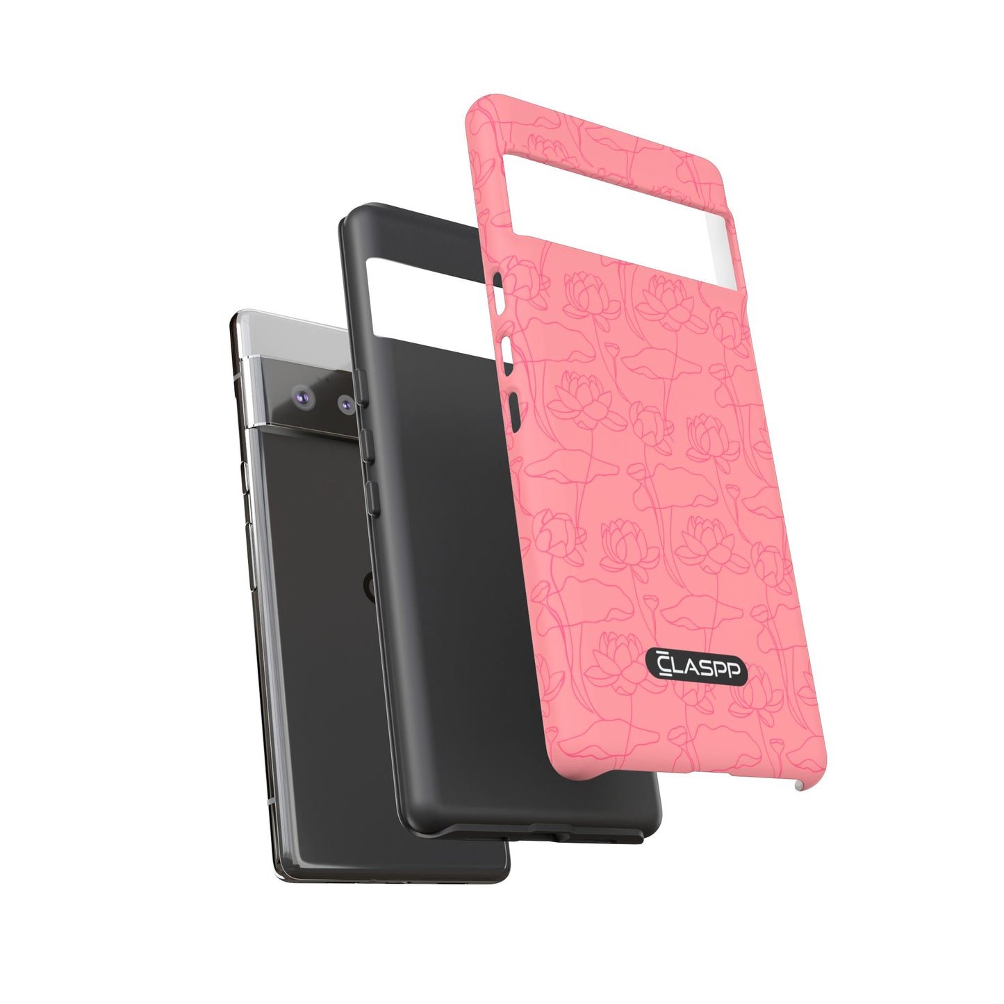 Festive Pink | Christmas | Hardshell Dual Layer Phone Case