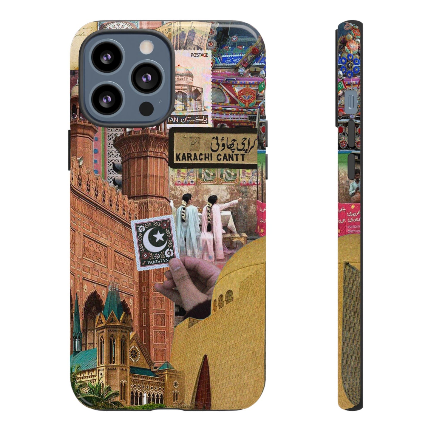Postcard from Karachi – The City of Lights Phone Case