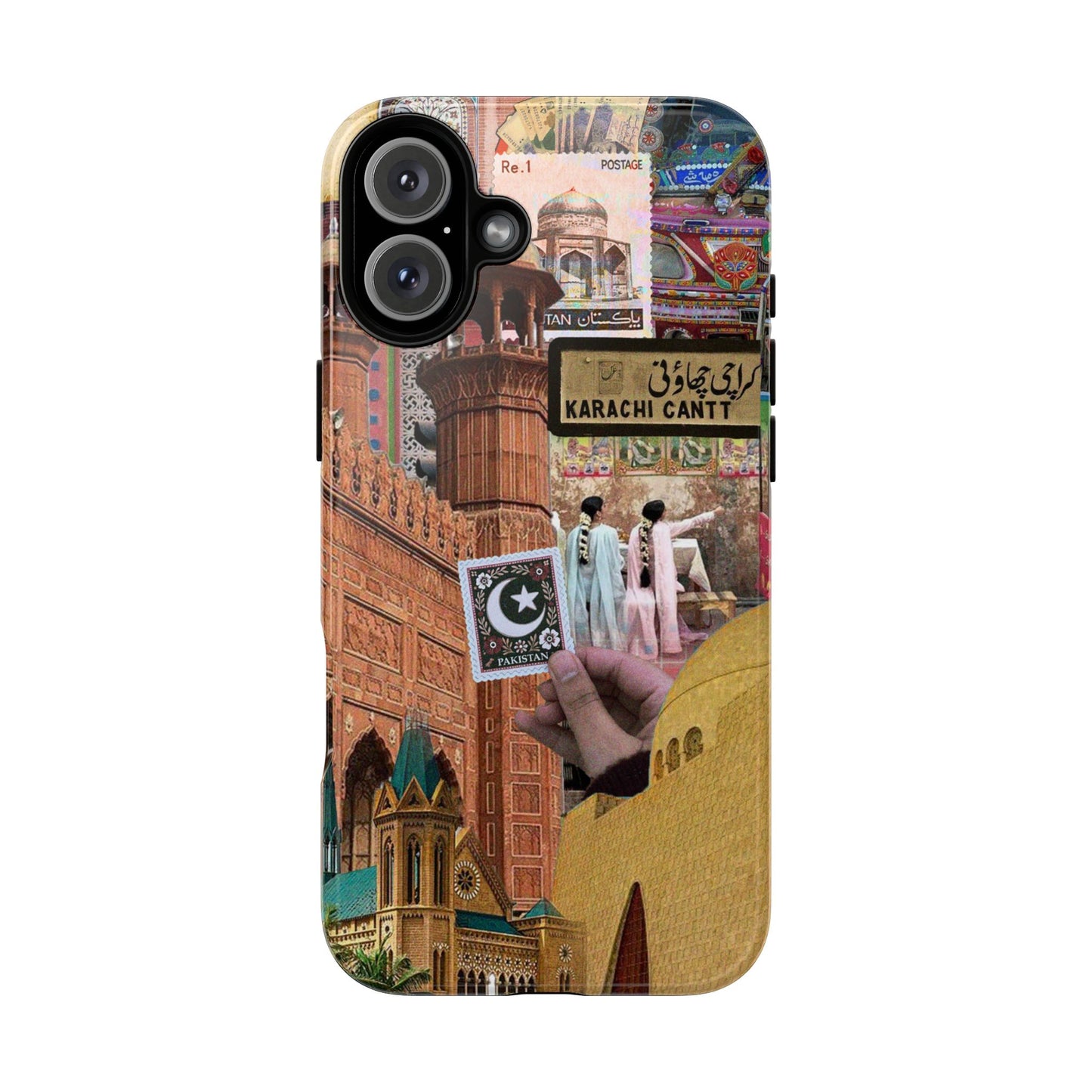 Postcard from Karachi – The City of Lights Phone Case