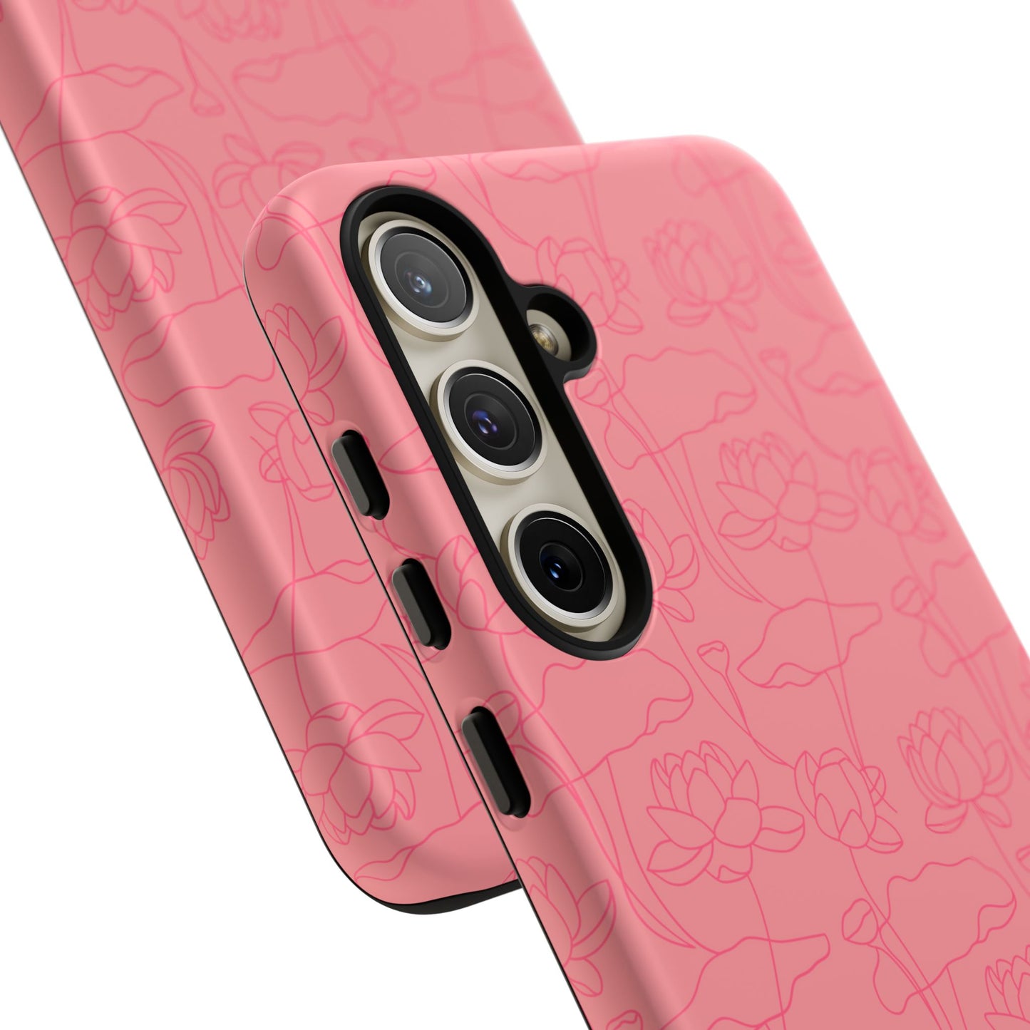 Festive Pink | Christmas | Hardshell Dual Layer Phone Case