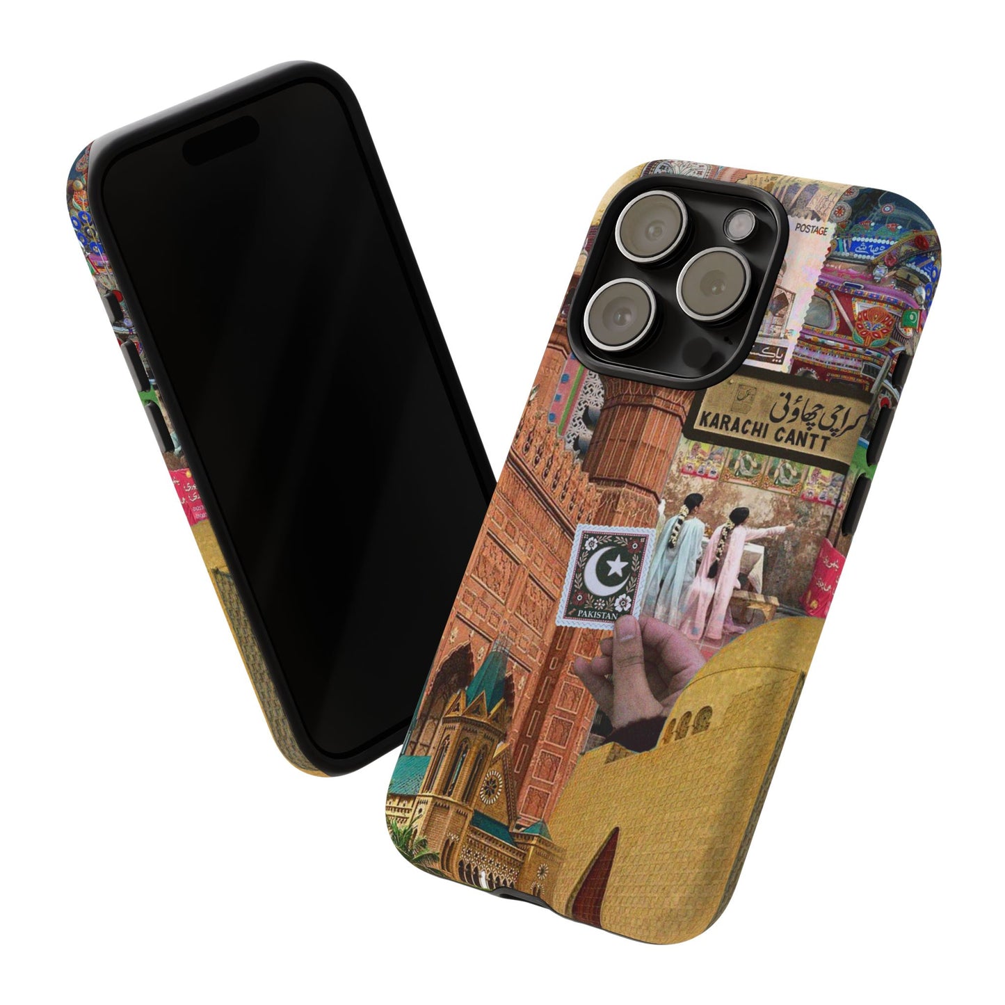 Postcard from Karachi – The City of Lights Phone Case