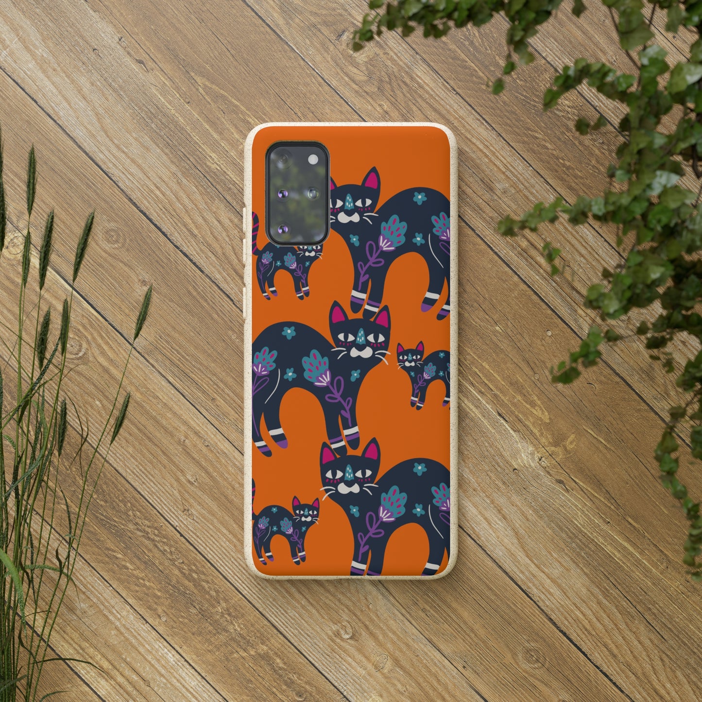 Posh Cat - Spooky#1 | Plant-Based Biodegradable Phone Case