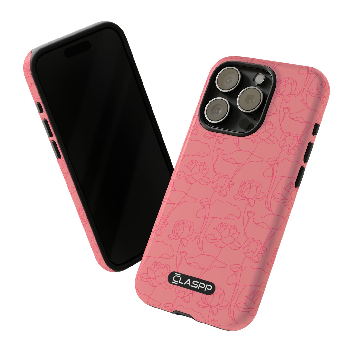 Festive Pink | Christmas | Hardshell Dual Layer Phone Case