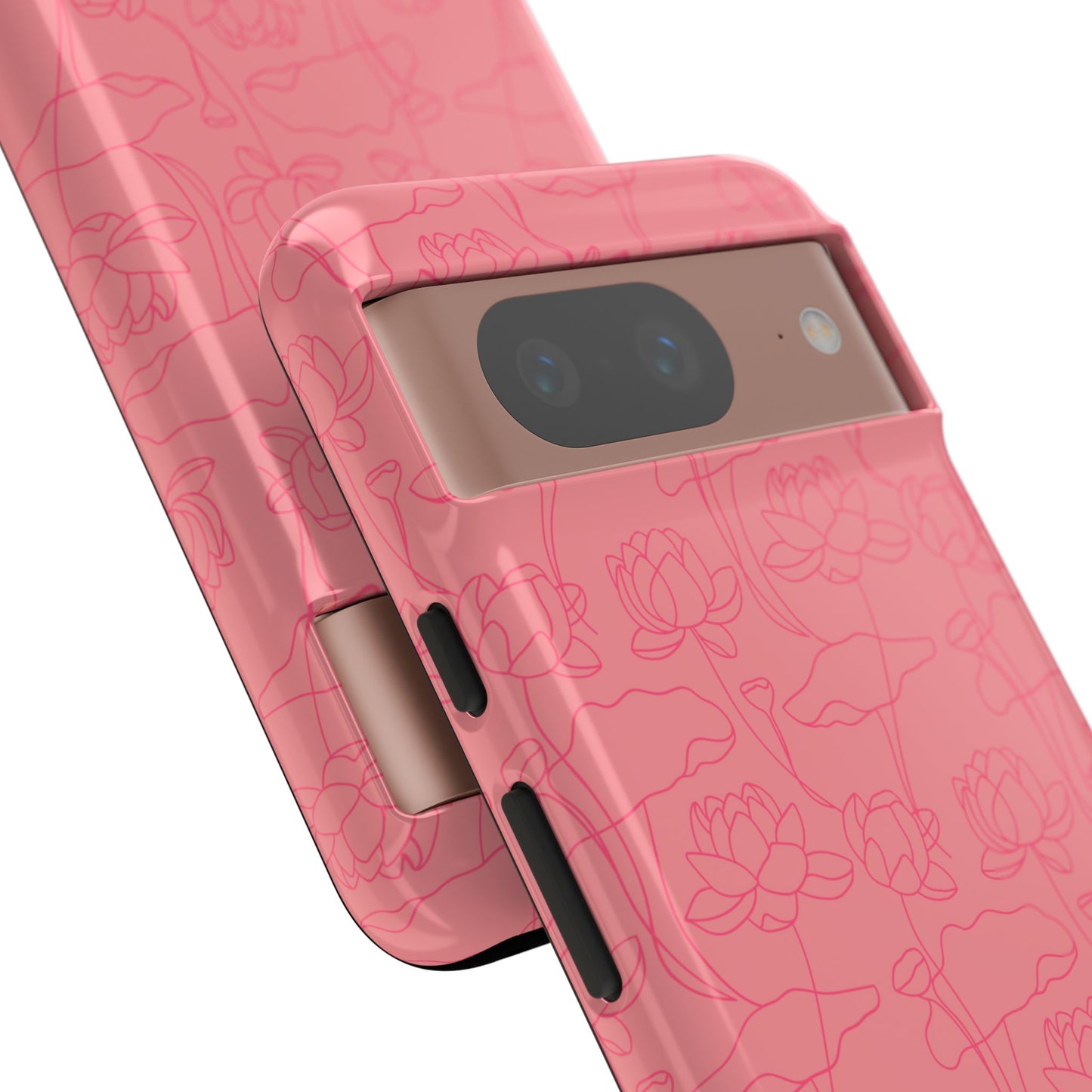 Festive Pink | Christmas | Hardshell Dual Layer Phone Case