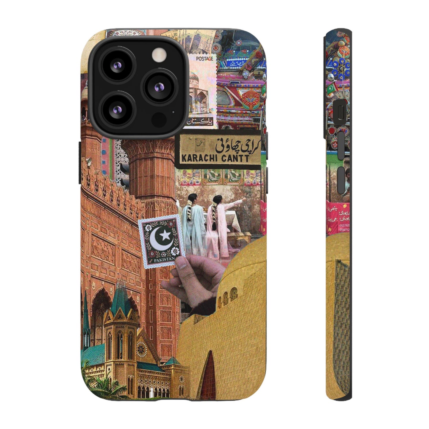 Postcard from Karachi – The City of Lights Phone Case
