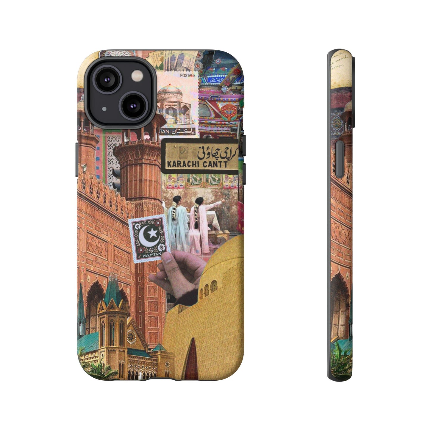 Postcard from Karachi – The City of Lights Phone Case