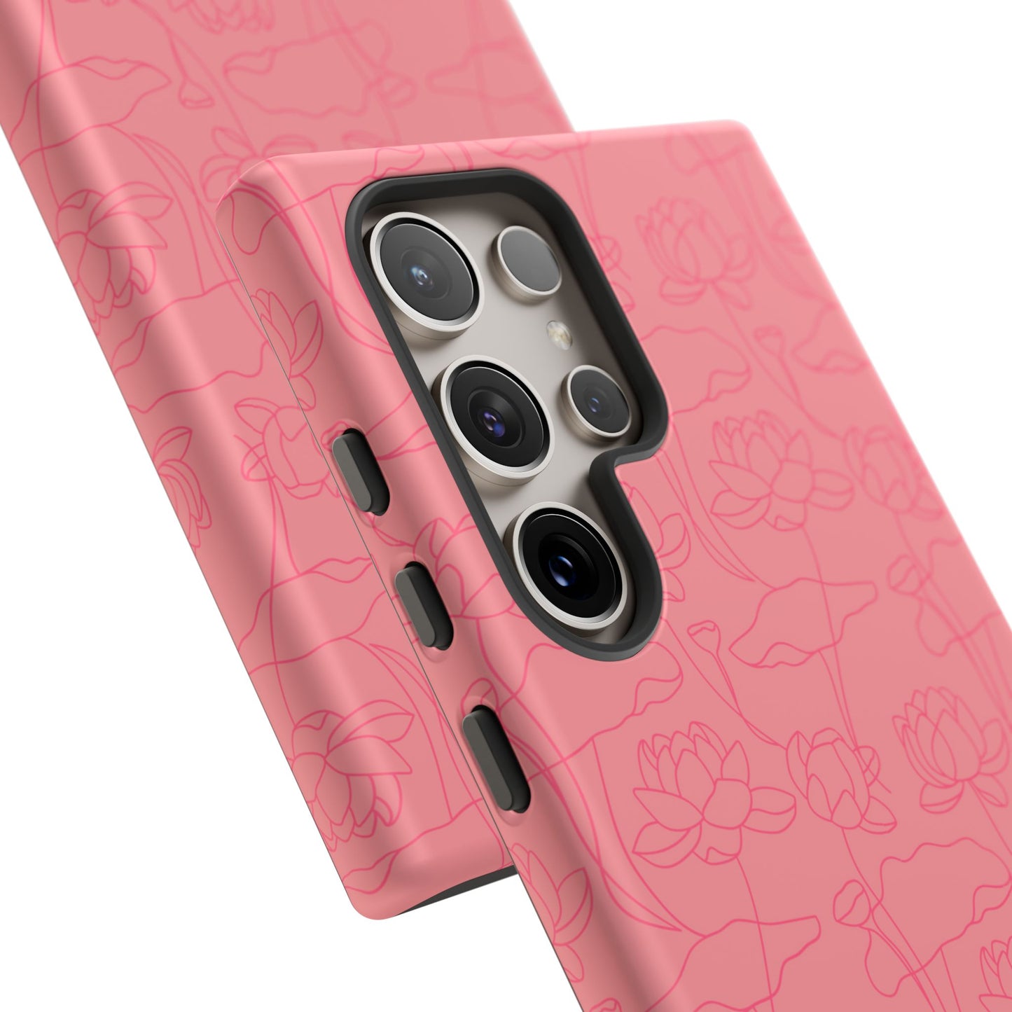 Festive Pink | Christmas | Hardshell Dual Layer Phone Case