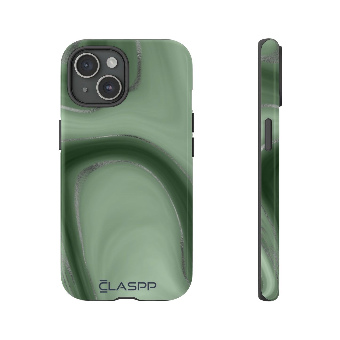 Emerald Elegance | Hardshell Dual Layer Phone Case