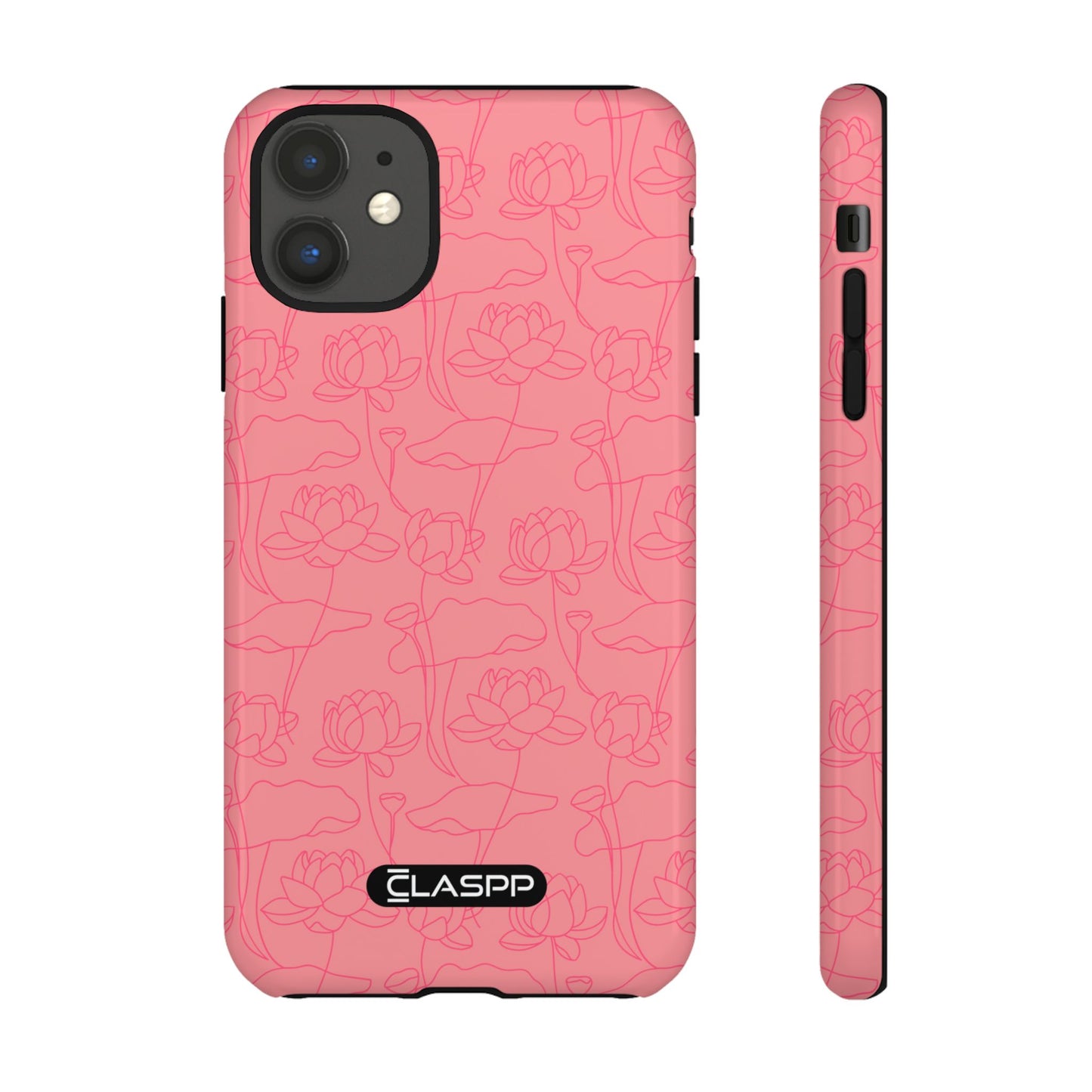 Festive Pink | Christmas | Hardshell Dual Layer Phone Case