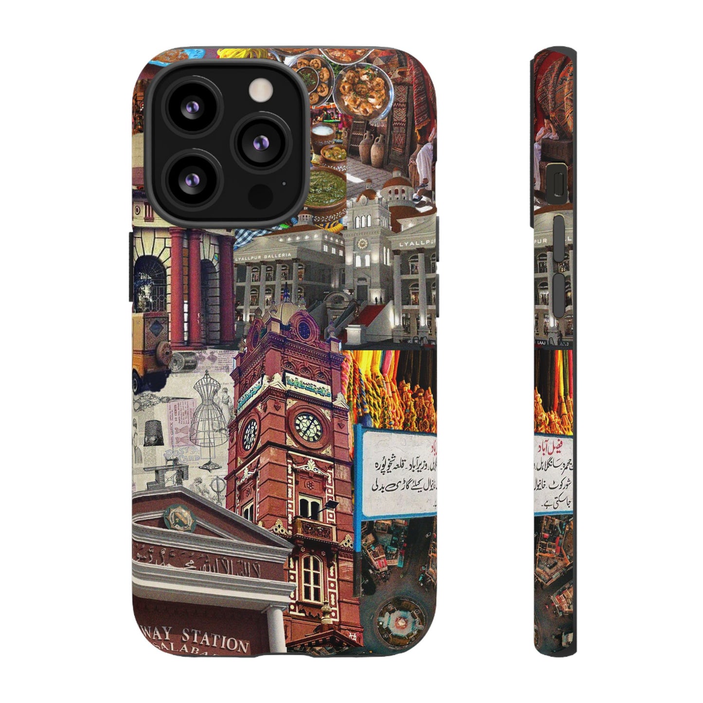 Postcard from Faisalabad – The Textile Heartbeat Phone Case
