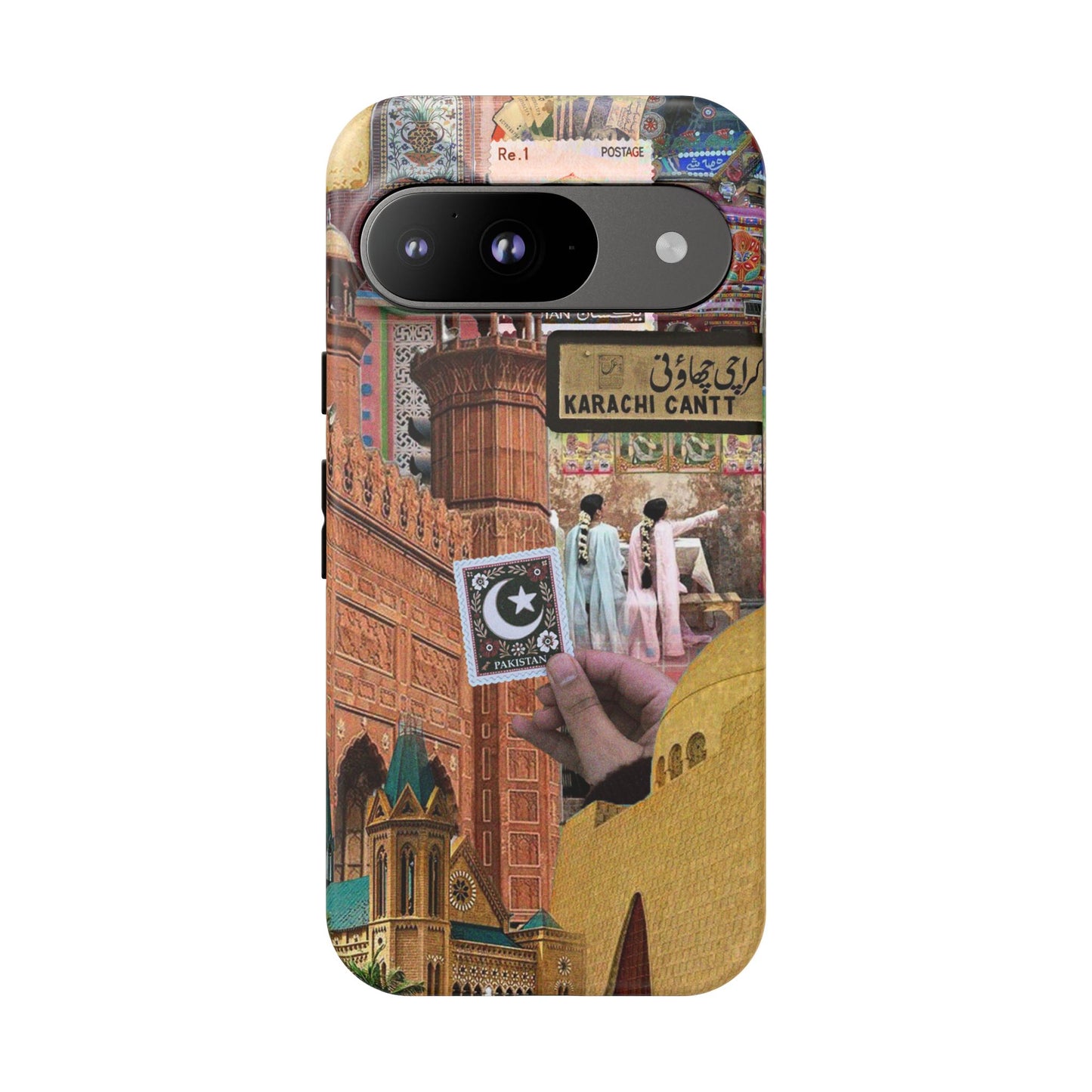 Postcard from Karachi – The City of Lights Phone Case