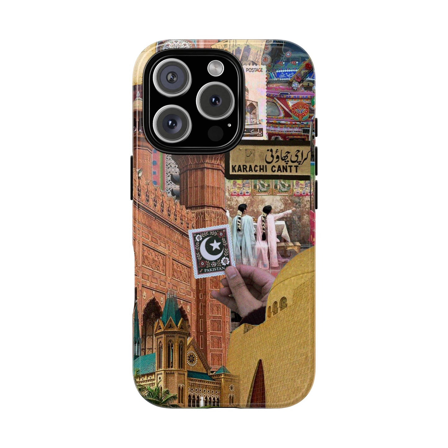 Postcard from Karachi – The City of Lights Phone Case