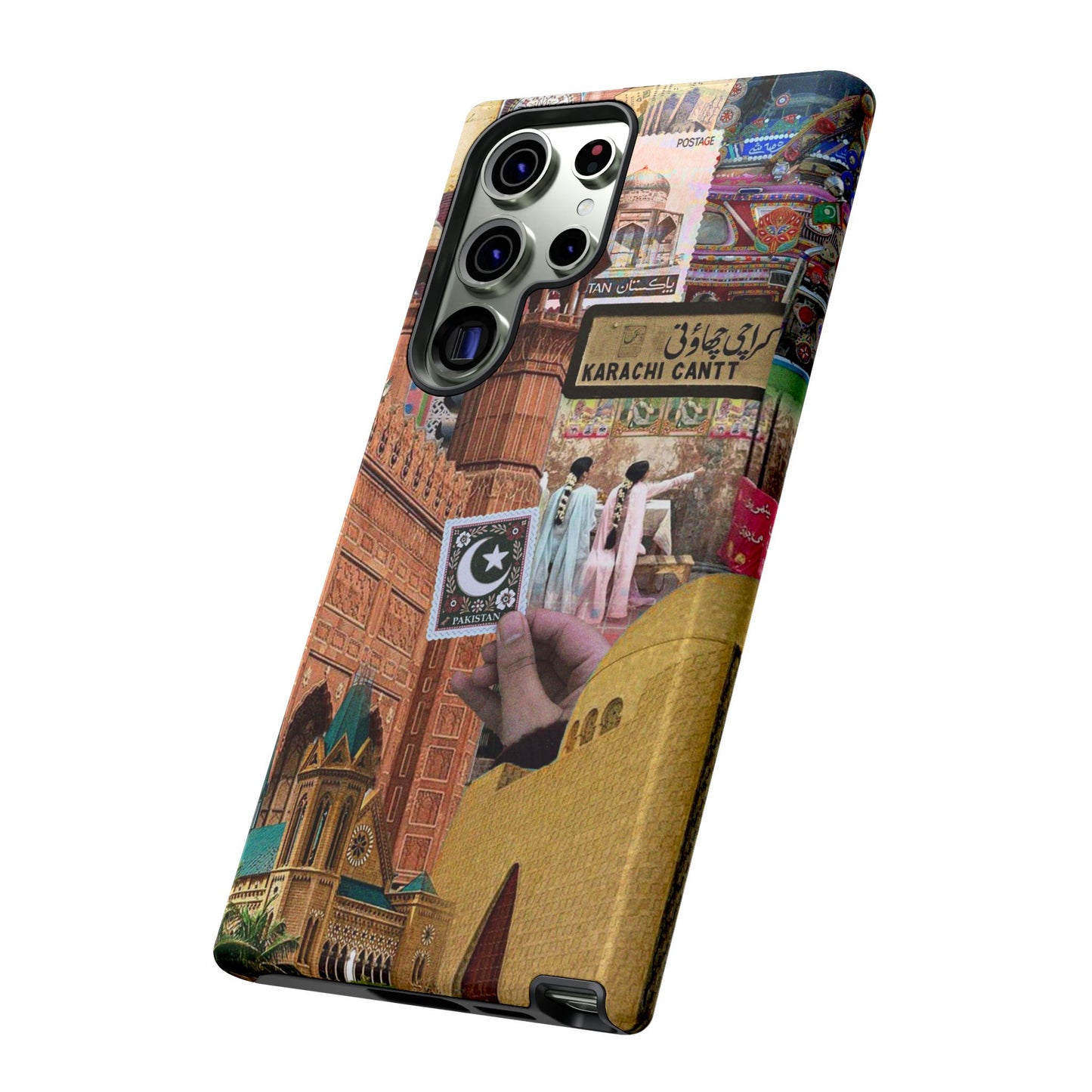 Postcard from Karachi – The City of Lights Phone Case