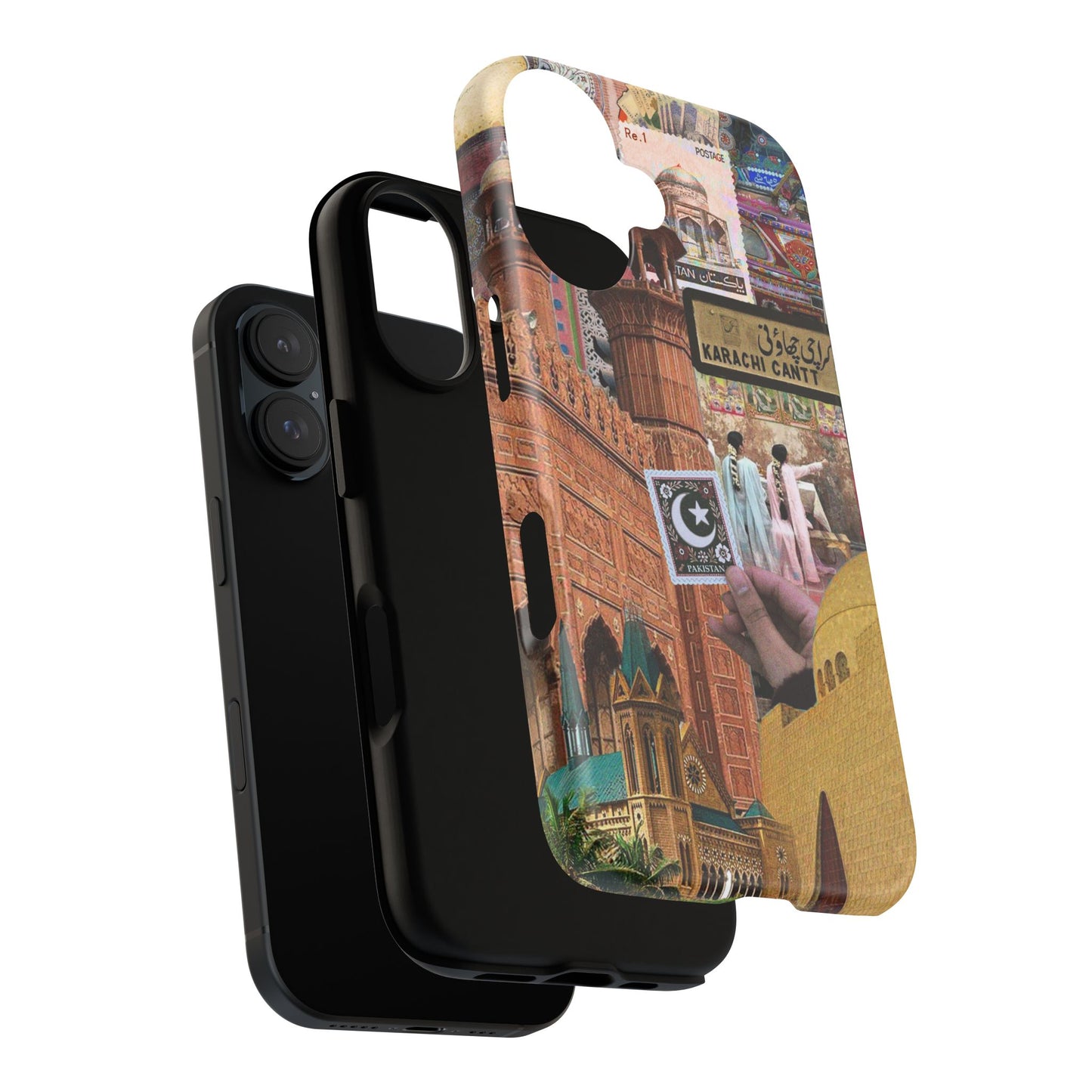Postcard from Karachi – The City of Lights Phone Case