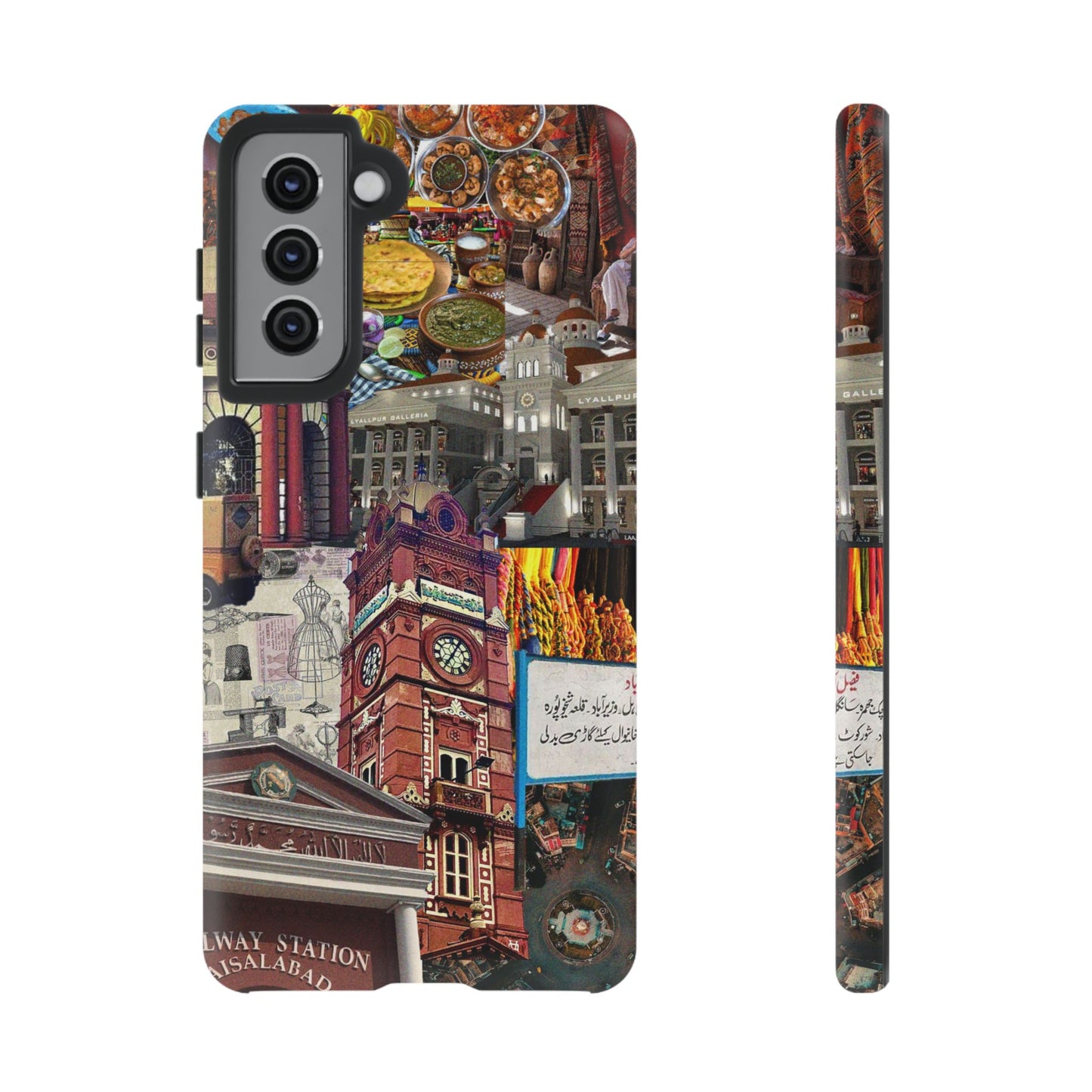 Postcard from Faisalabad – The Textile Heartbeat Phone Case