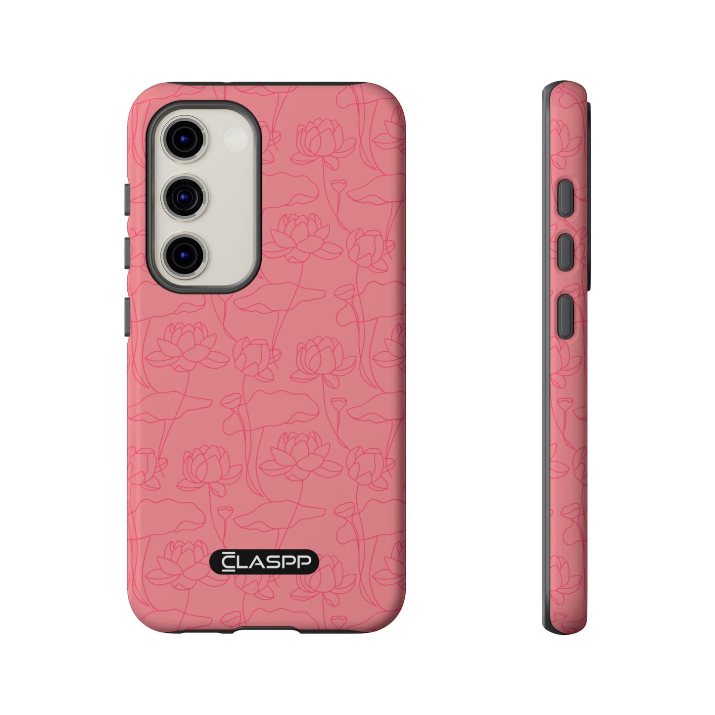 Festive Pink | Christmas | Hardshell Dual Layer Phone Case