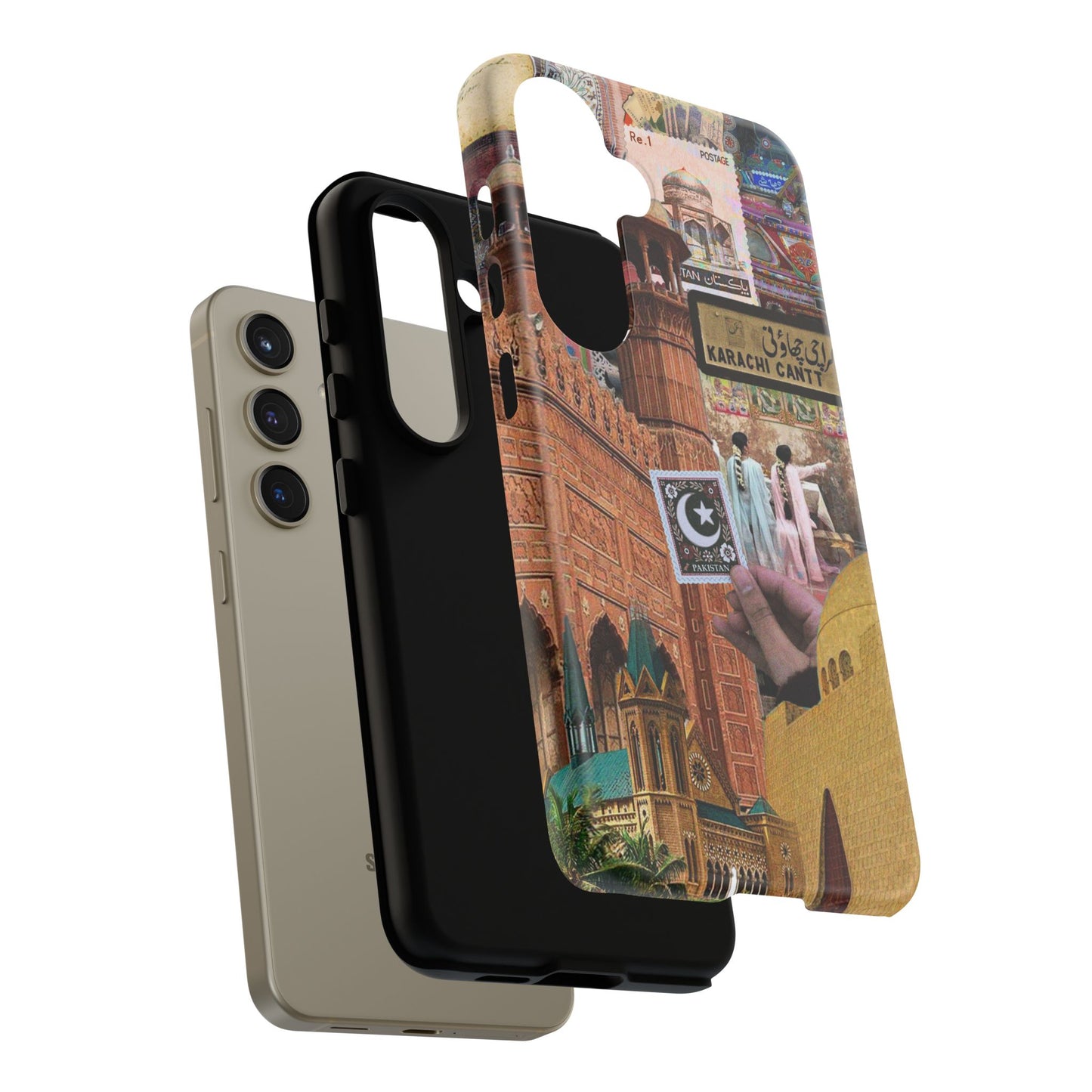 Postcard from Karachi – The City of Lights Phone Case