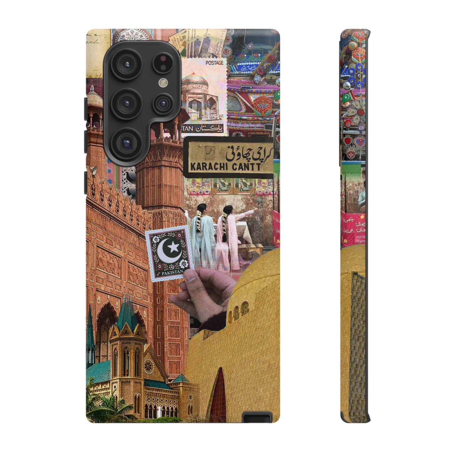 Postcard from Karachi – The City of Lights Phone Case